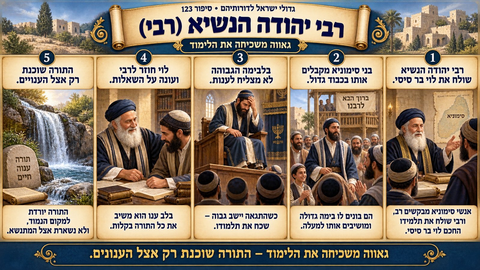 תמונת סיכום — רבי יהודה הנשיא (רבי): רבי יהודה הנשיא (רבי)